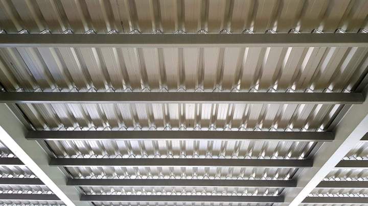 Toiture métallique Le Coudray