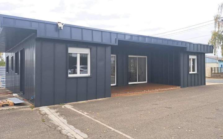 Bardage en acier Le Coudray